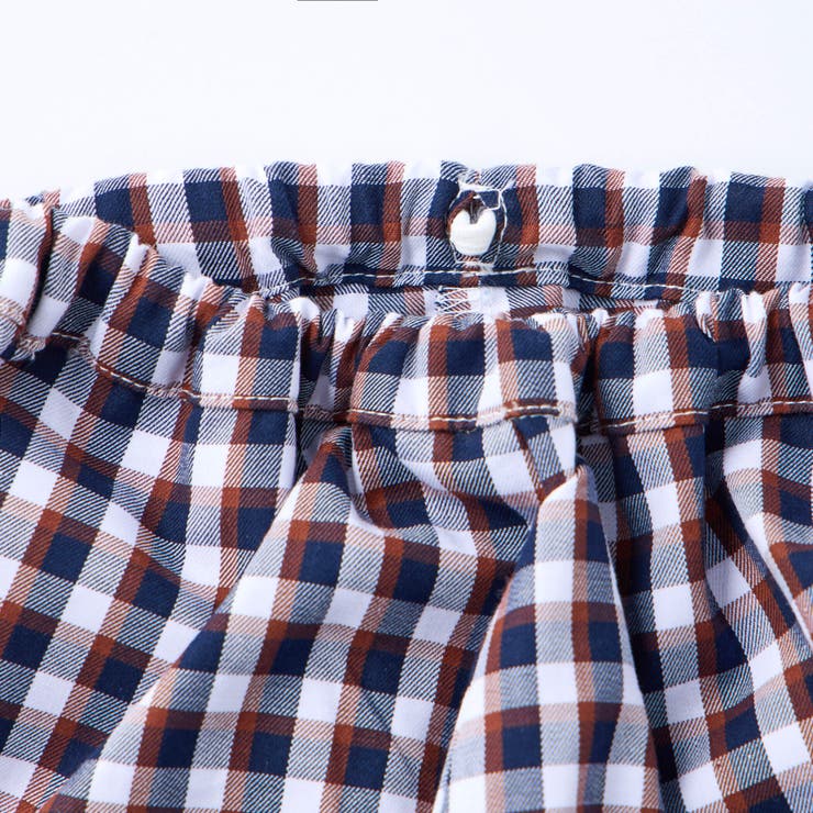 天竺Tシャツ&チェックパンツセット(70~90cm) | fillot de bébé réduction | 詳細画像20 