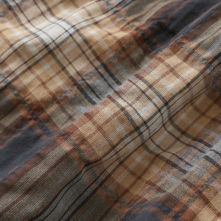 【お揃い/オーガニック】チェックチュニック＆ブルマセット(70~90cm) | fillot de bébé réduction | 詳細画像16 