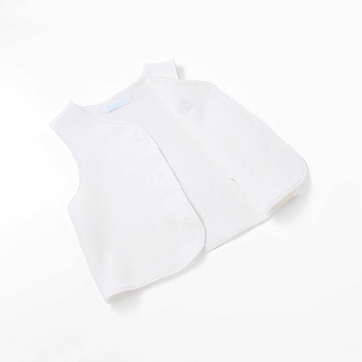 【日本製】スモッキングカバーオール＆ベスト＆スタイセット(70~80cm) | fillot de bébé réduction | 詳細画像19 