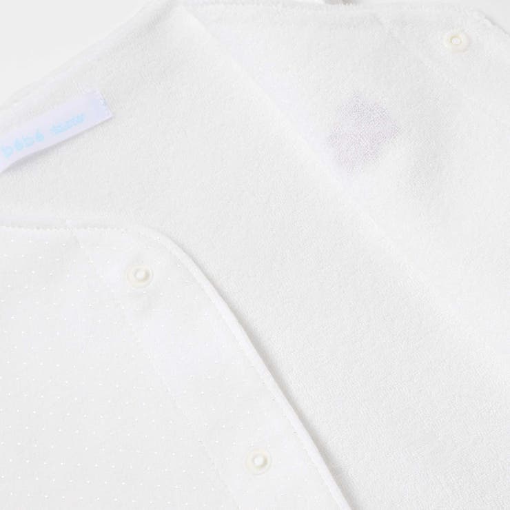 【日本製】スモッキングカバーオール＆ベスト＆スタイセット(70~80cm) | fillot de bébé réduction | 詳細画像20 