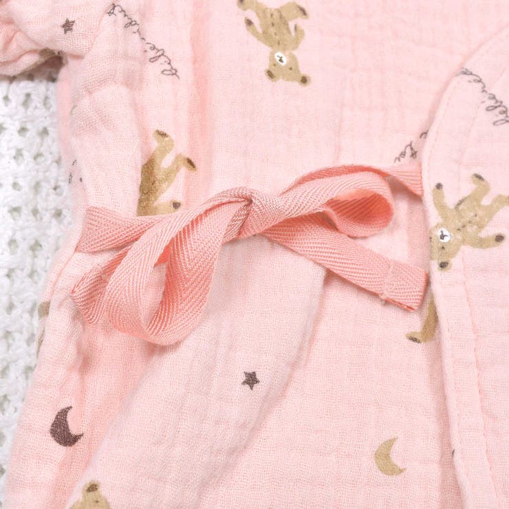 ガーゼクマプリントカシュクールスーツ(70~90cm) | fillot de bébé réduction | 詳細画像11 