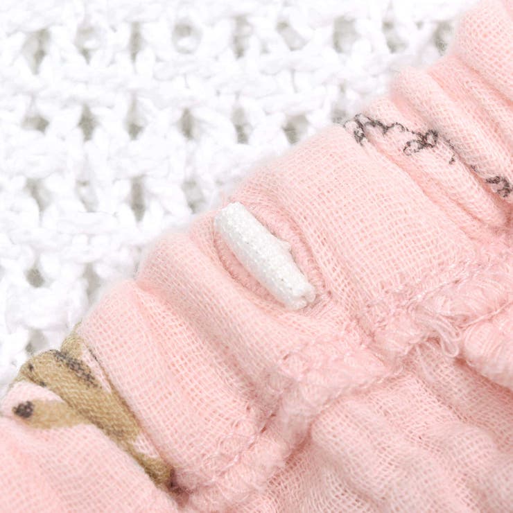 ガーゼクマプリントカシュクールスーツ(70~90cm) | fillot de bébé réduction | 詳細画像14 