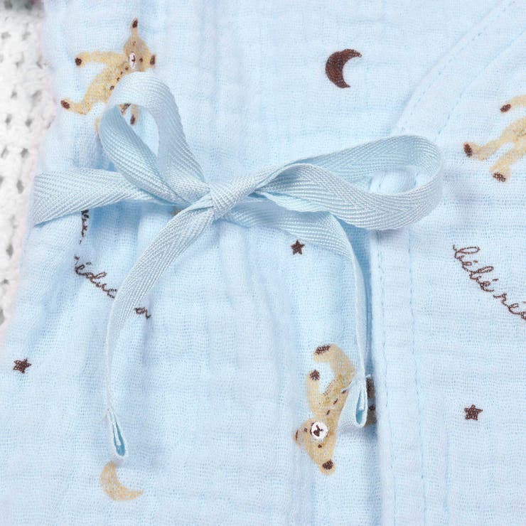 ガーゼクマプリントカシュクールスーツ(70~90cm) | fillot de bébé réduction | 詳細画像21 