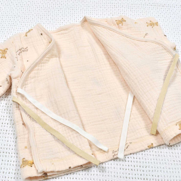 ガーゼクマプリントカシュクールスーツ(70~90cm) | fillot de bébé réduction | 詳細画像30 