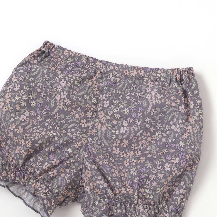 天竺半袖Tシャツ＆花柄プリントブルマセット(70~90cm) | fillot de bébé réduction | 詳細画像20 