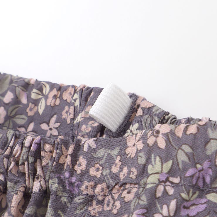 天竺半袖Tシャツ＆花柄プリントブルマセット(70~90cm) | fillot de bébé réduction | 詳細画像23 