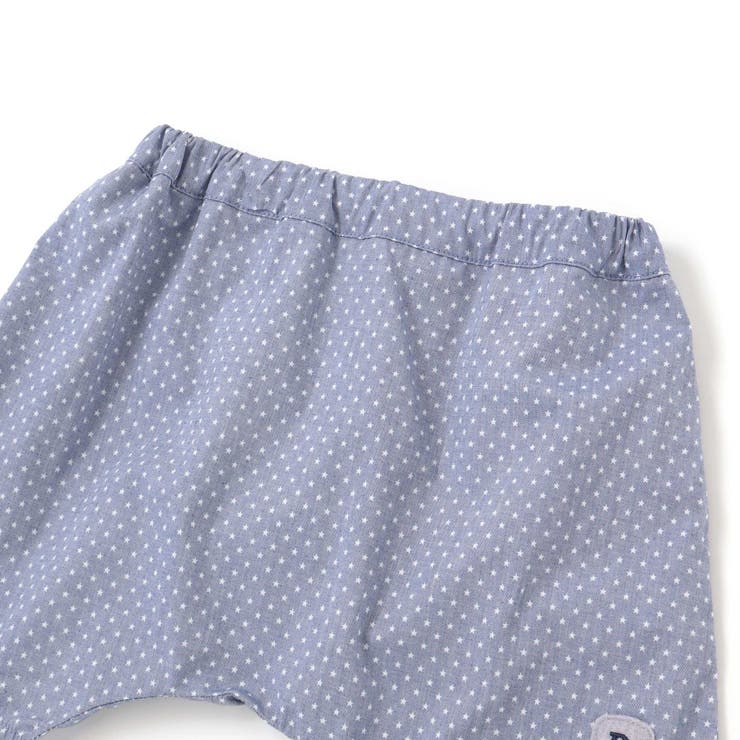 天竺半袖Tシャツ&ダンガリーパンツセット(70~90cm) | fillot de bébé réduction | 詳細画像18 