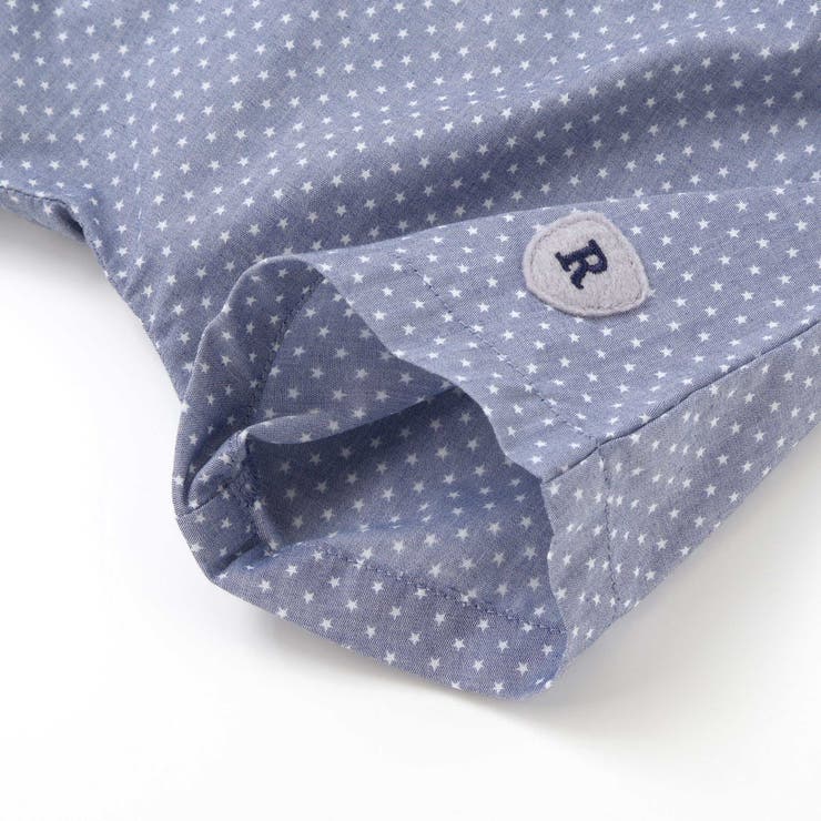 天竺半袖Tシャツ&ダンガリーパンツセット(70~90cm) | fillot de bébé réduction | 詳細画像20 