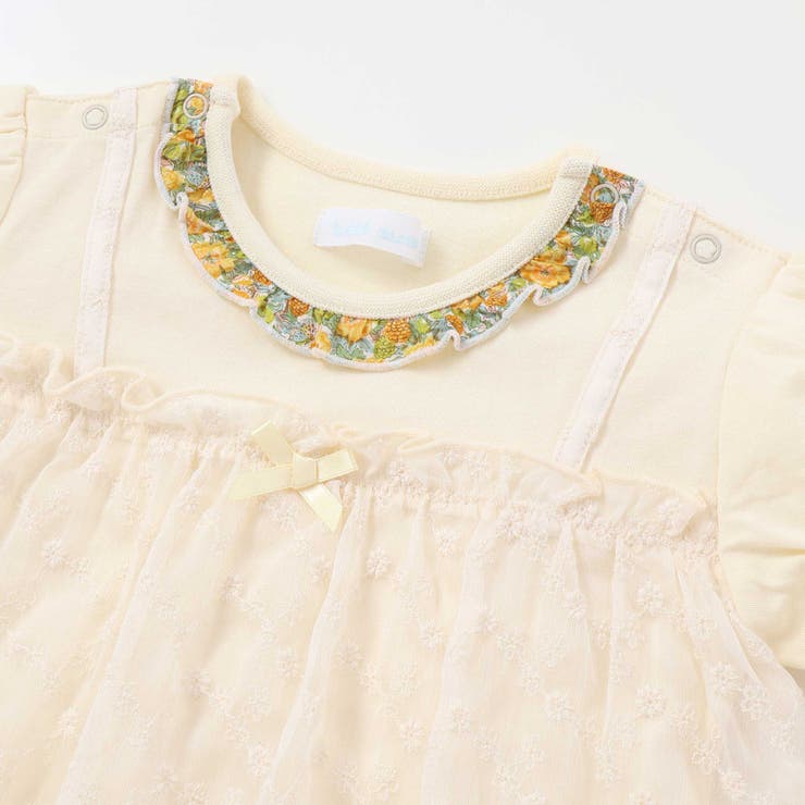 【お揃い】チュニック半袖Tシャツ＆リバティプリント花柄ブルマセット(70~90c… | fillot de bébé réduction | 詳細画像15 