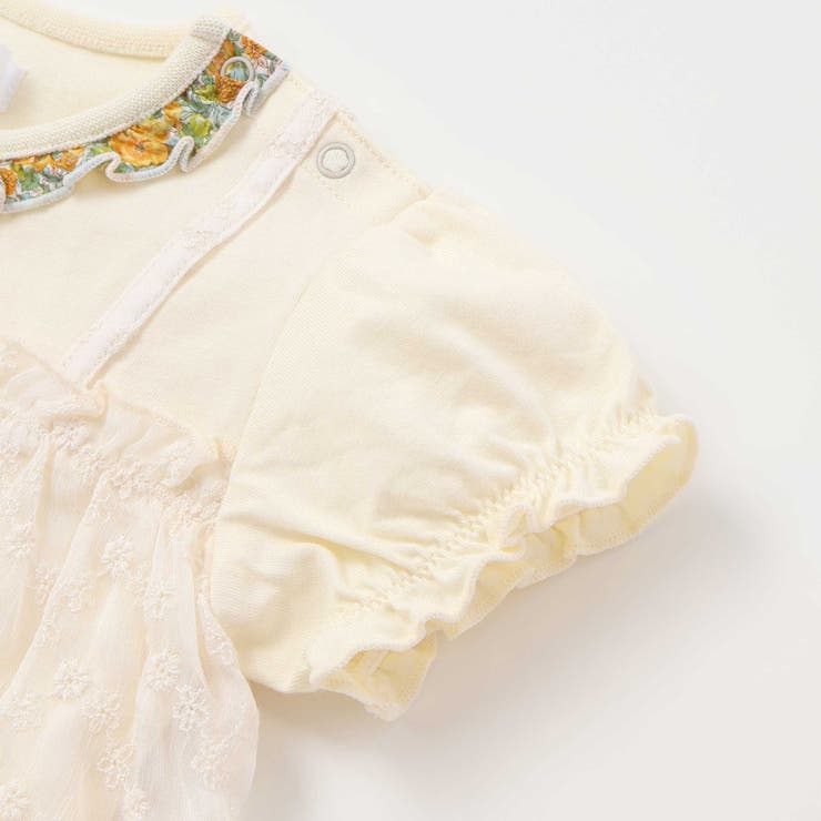 【お揃い】チュニック半袖Tシャツ＆リバティプリント花柄ブルマセット(70~90c… | fillot de bébé réduction | 詳細画像18 