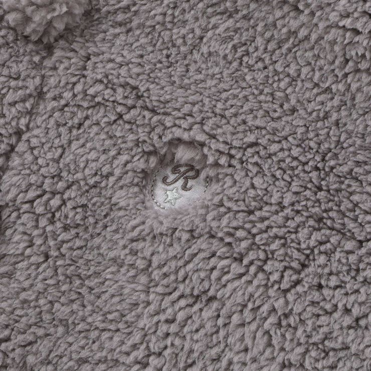 【お揃い】モコモコ耳付きフードフリースマント(50~90cm) | fillot de bébé réduction | 詳細画像16 