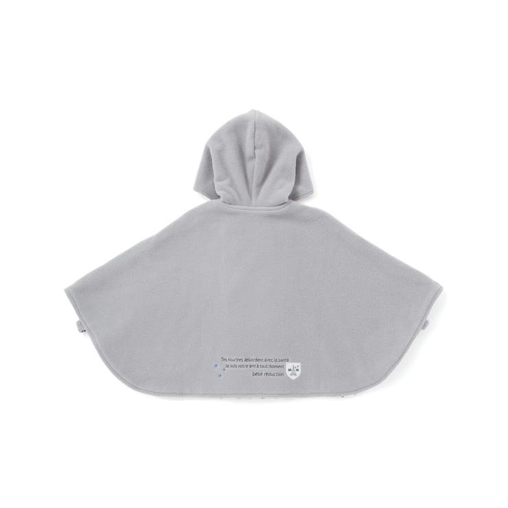 フード付きPコート風フリースマント(50~90cm) | fillot de bébé réduction | 詳細画像5 