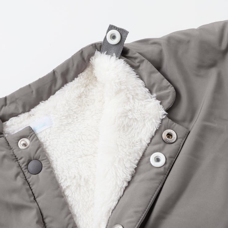 【 撥水加工 】タフタ3wayマルチマント(60~90cm) | fillot de bébé réduction | 詳細画像10 