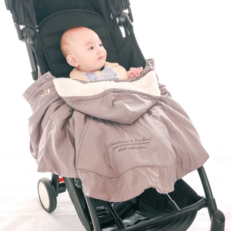 【 撥水加工 】タフタ3wayマルチマント(60~90cm) | fillot de bébé réduction | 詳細画像2 