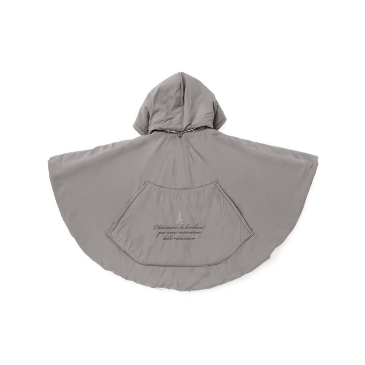 【 撥水加工 】タフタ3wayマルチマント(60~90cm) | fillot de bébé réduction | 詳細画像6 