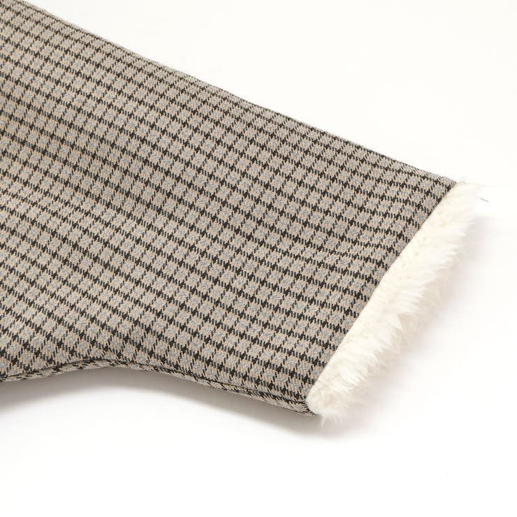 チェック恐竜フードマント(70~90cm) | fillot de bébé réduction | 詳細画像11 