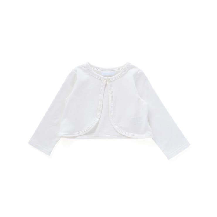 【日本製】ピケタック天竺ボレロ(70~90cm) | fillot de bébé réduction | 詳細画像4 