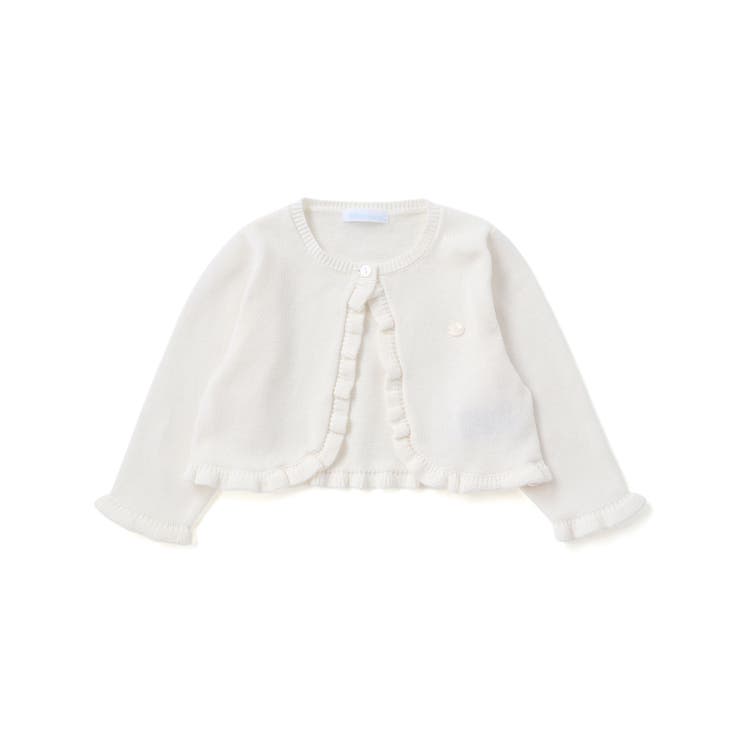 レーシーニット長袖ボレロカーディガン(70~90cm) | fillot de bébé réduction | 詳細画像3 