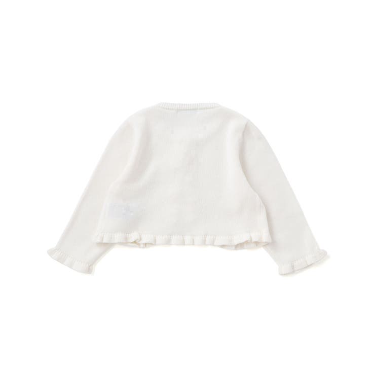 レーシーニット長袖ボレロカーディガン(70~90cm) | fillot de bébé réduction | 詳細画像4 