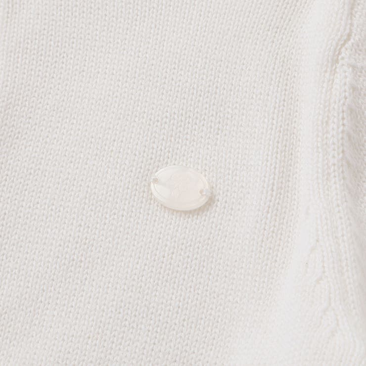 レーシーニット長袖ボレロカーディガン(70~90cm) | fillot de bébé réduction | 詳細画像6 