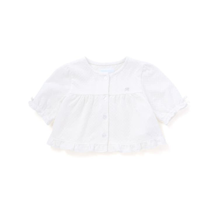 ブライトレーシー天竺ボレロカーディガン(70~90cm) | fillot de bébé réduction | 詳細画像4 