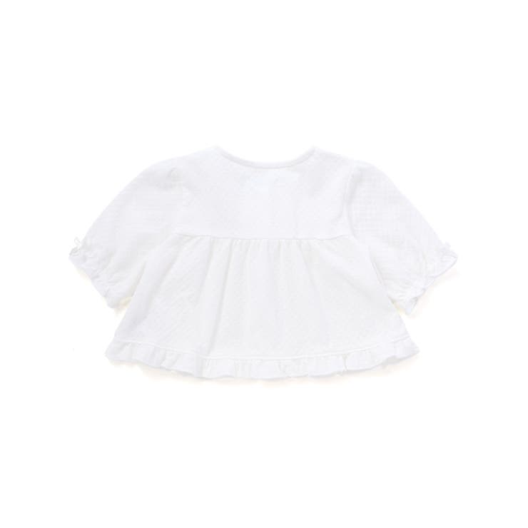 ブライトレーシー天竺ボレロカーディガン(70~90cm) | fillot de bébé réduction | 詳細画像5 