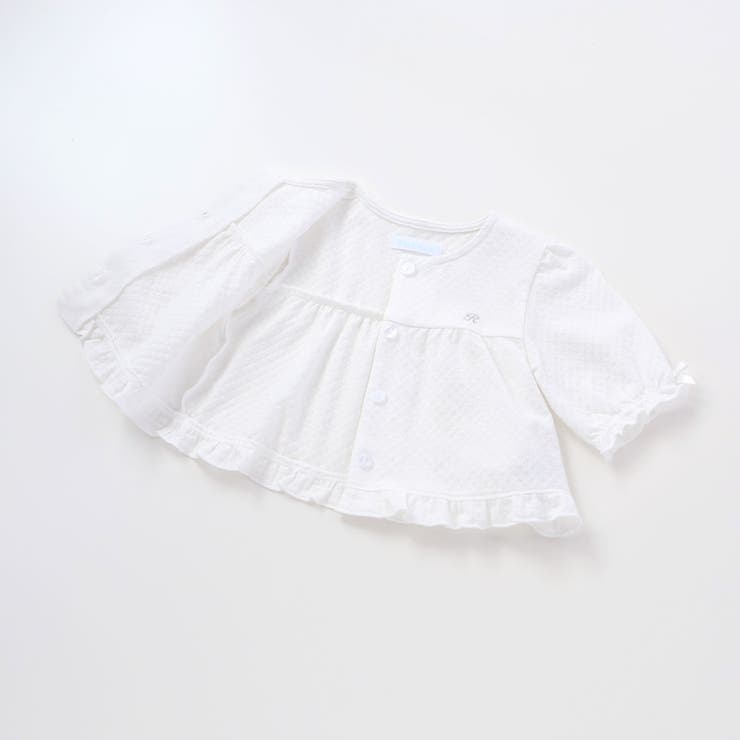 ブライトレーシー天竺ボレロカーディガン(70~90cm) | fillot de bébé réduction | 詳細画像9 