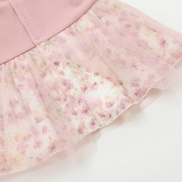 【お揃い】テレコフェイスチュールチュニック(70~90cm) | fillot de bébé réduction | 詳細画像19 