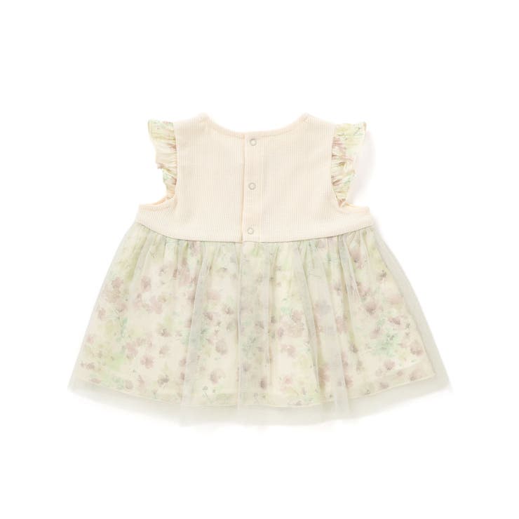 【お揃い】テレコフェイスチュールチュニック(70~90cm) | fillot de bébé réduction | 詳細画像6 