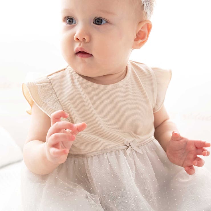 テレコドットラメチュールチュニック(70~90cm) | fillot de bébé réduction | 詳細画像5 