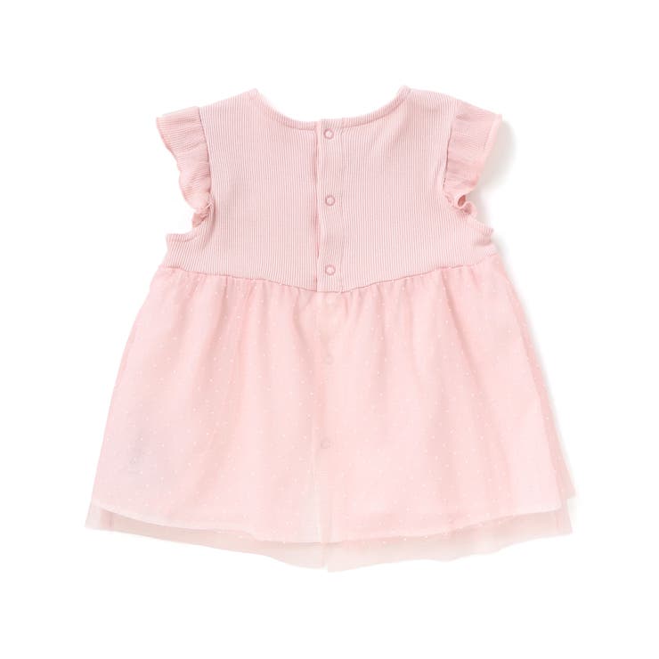 テレコドットラメチュールチュニック(70~90cm) | fillot de bébé réduction | 詳細画像7 