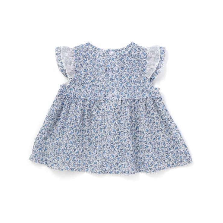 【お揃い】リバティプリント花柄チュニック(70~90cm) | fillot de bébé réduction | 詳細画像10 