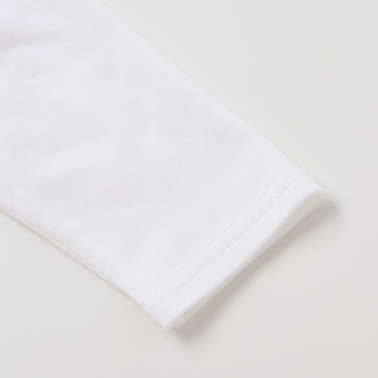 【お揃い】ワッフル重ね着風星パッチワークトレーナー(70~90cm) | fillot de bébé réduction | 詳細画像10