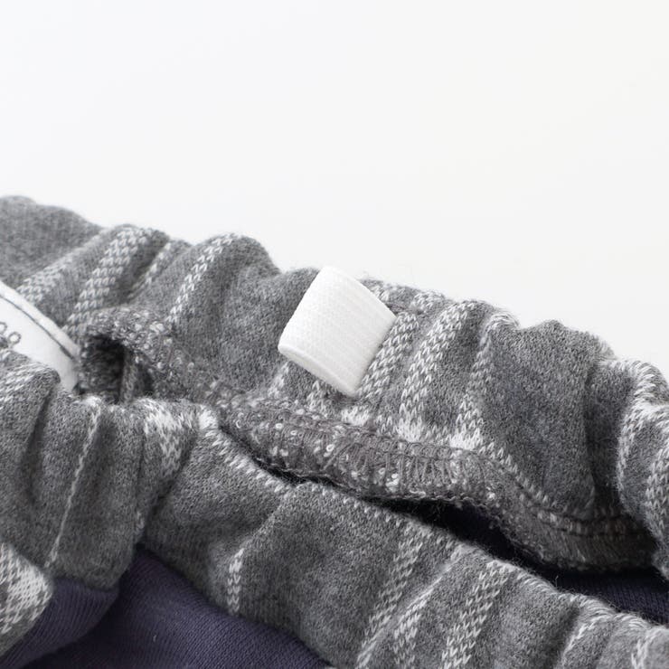 チェック柄ジャガードロングパンツ(70~90cm) | fillot de bébé réduction | 詳細画像10 