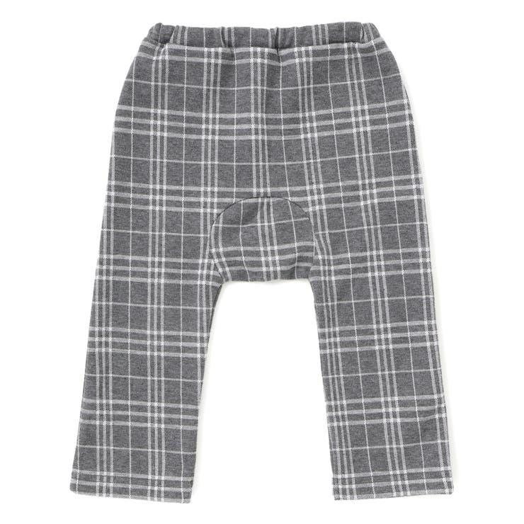 チェック柄ジャガードロングパンツ(70~90cm) | fillot de bébé réduction | 詳細画像5 