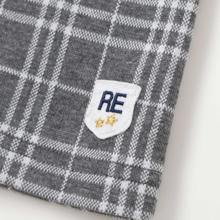 チェック柄ジャガードロングパンツ(70~90cm) | fillot de bébé réduction | 詳細画像9 