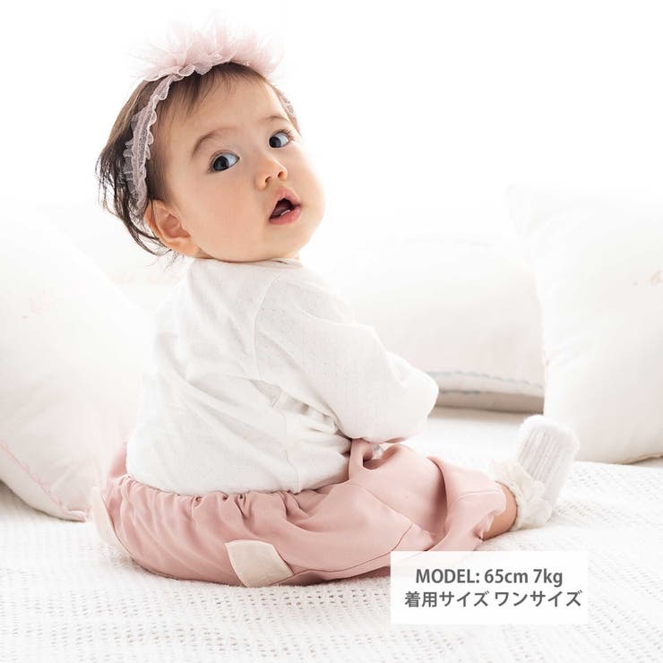 【お揃い】アニマルフェイスパッチブルマ(60~90cm) | fillot de bébé réduction | 詳細画像2 