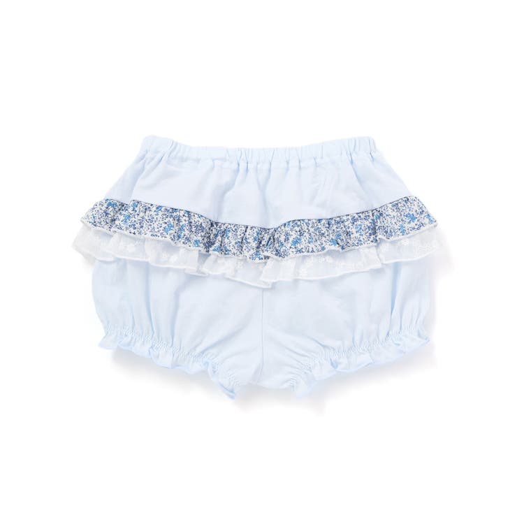 【お揃い】リバティプリント花柄フリル付きブルマ(60~90cm) | fillot de bébé réduction | 詳細画像5 
