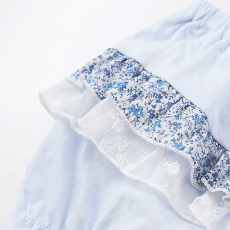 【お揃い】リバティプリント花柄フリル付きブルマ(60~90cm) | fillot de bébé réduction | 詳細画像7 