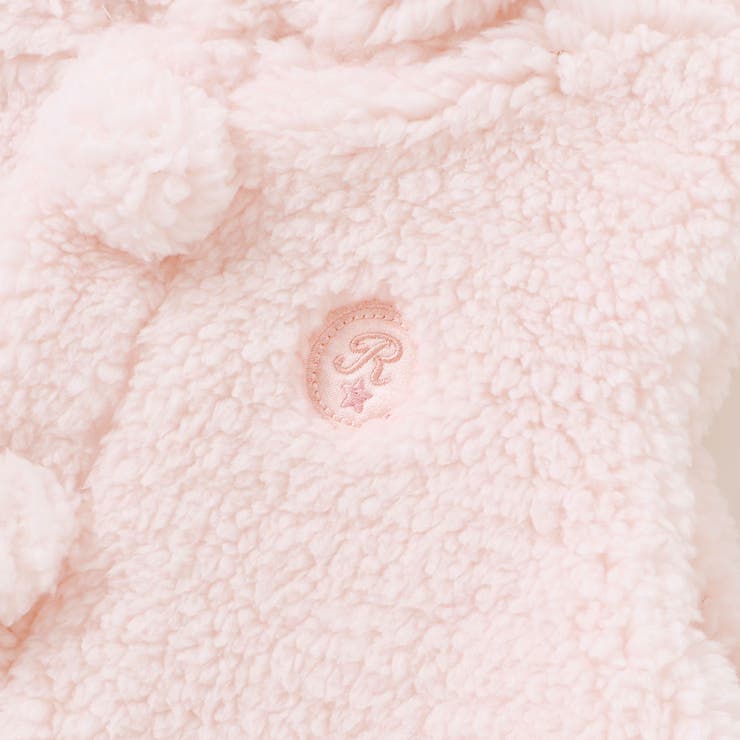 【お揃い】モコモコ耳付きフードフリースベスト(60~90cm) | fillot de bébé réduction | 詳細画像15 