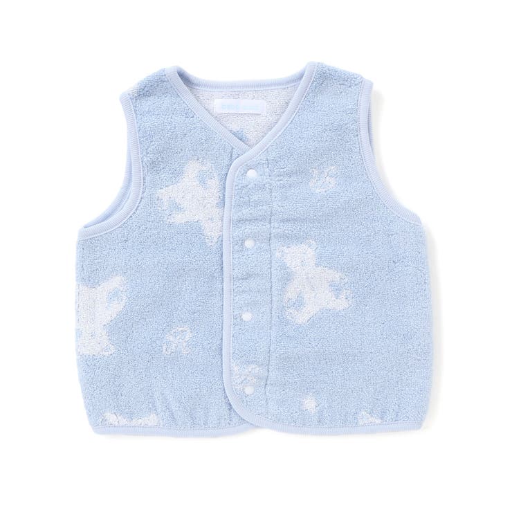 【お揃い】パイルクマジャガードベスト(60~80cm) | fillot de bébé réduction | 詳細画像12 
