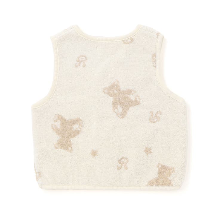 【お揃い】パイルクマジャガードベスト(60~80cm) | fillot de bébé réduction | 詳細画像16 