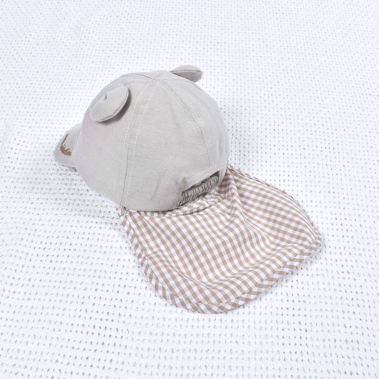 【UVカット 】ミミ付キャップ(44~48cm) | fillot de bébé réduction | 詳細画像11 