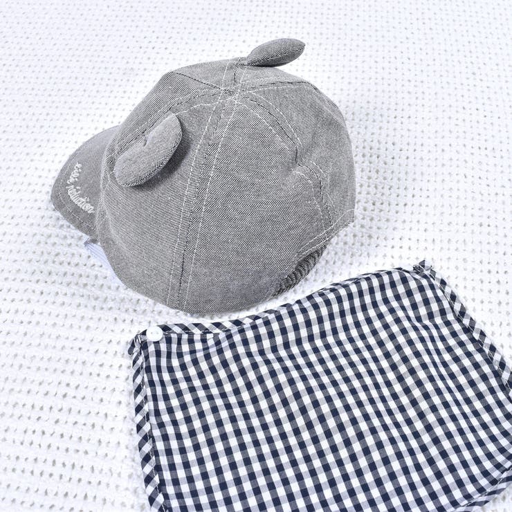 【UVカット 】ミミ付キャップ(44~48cm) | fillot de bébé réduction | 詳細画像8 