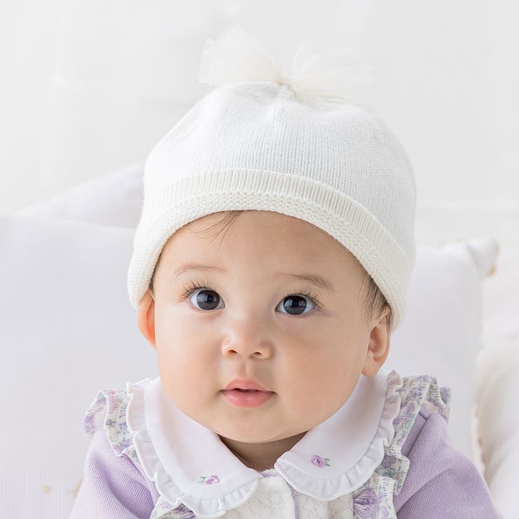赤ちゃん本舗 帽子 新生児適用 42～44CM アカチャンホンポ 99％以上