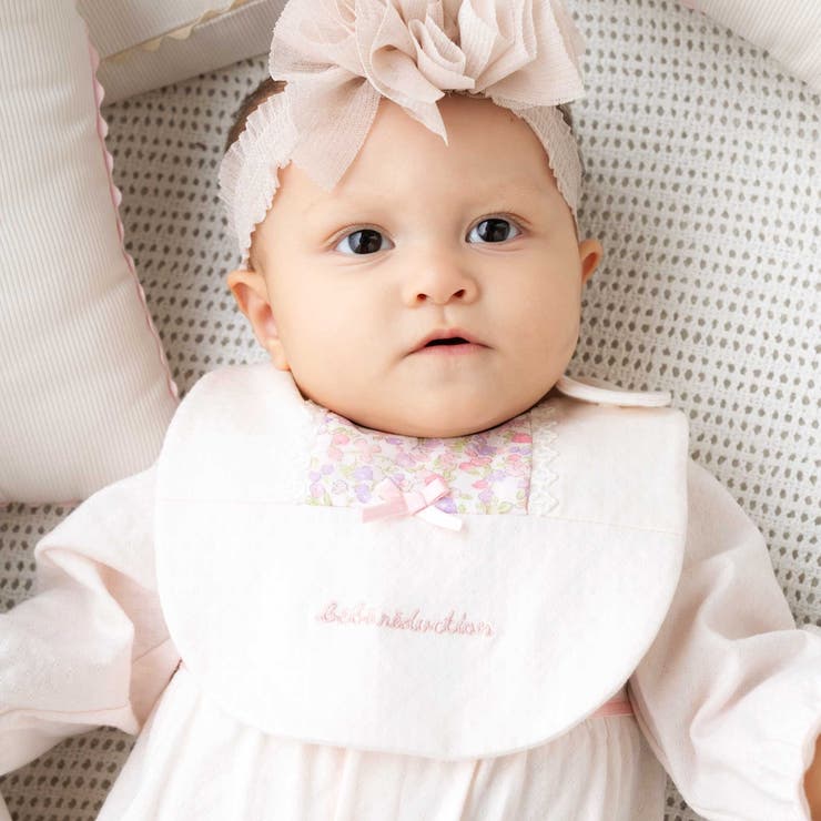 レーシー花柄切り替えスタイ | fillot de bébé réduction | 詳細画像1 