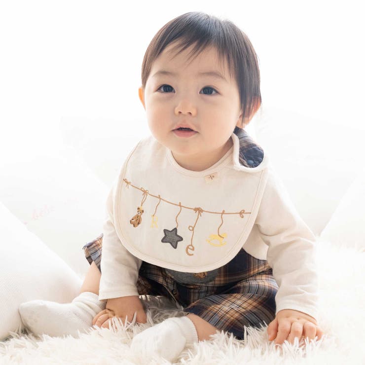 【オーガニック】くまのルウちゃんスタイ | fillot de bébé réduction | 詳細画像2 