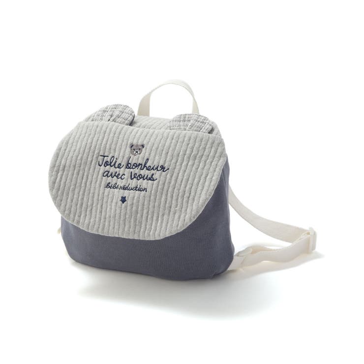 ミニ裏毛クマ耳リュック | fillot de bébé réduction | 詳細画像11 