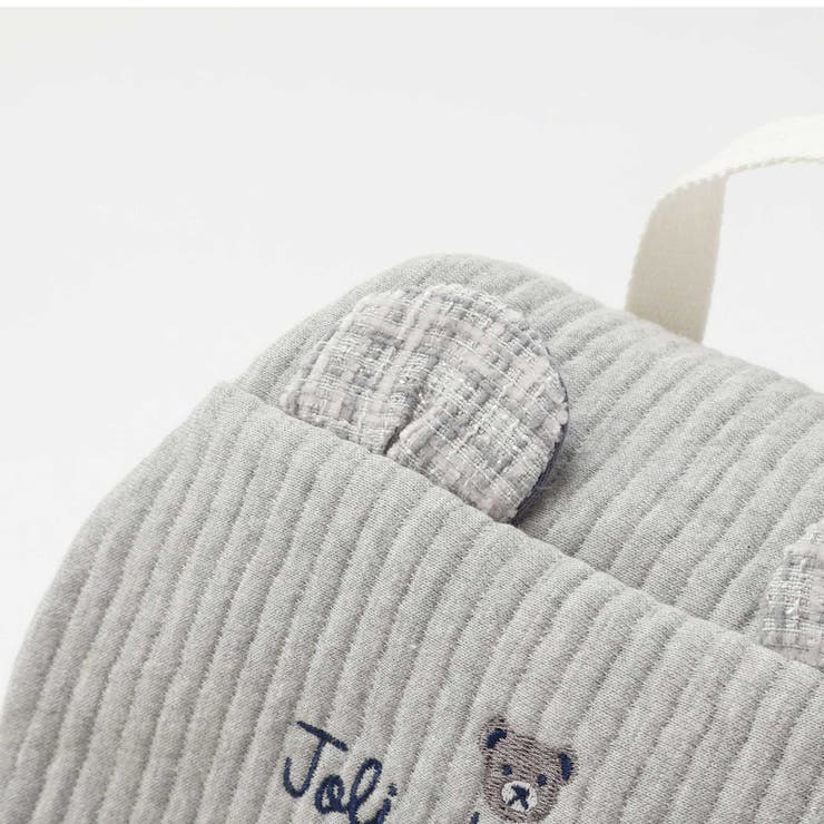 ミニ裏毛クマ耳リュック | fillot de bébé réduction | 詳細画像14 