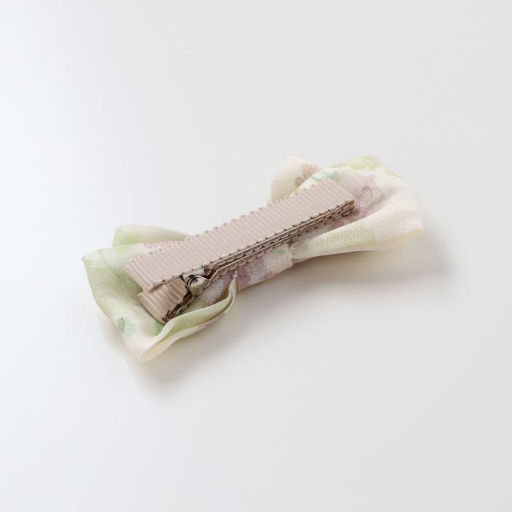 花柄シフォンリボンヘアクリップ | fillot de bébé réduction | 詳細画像9 